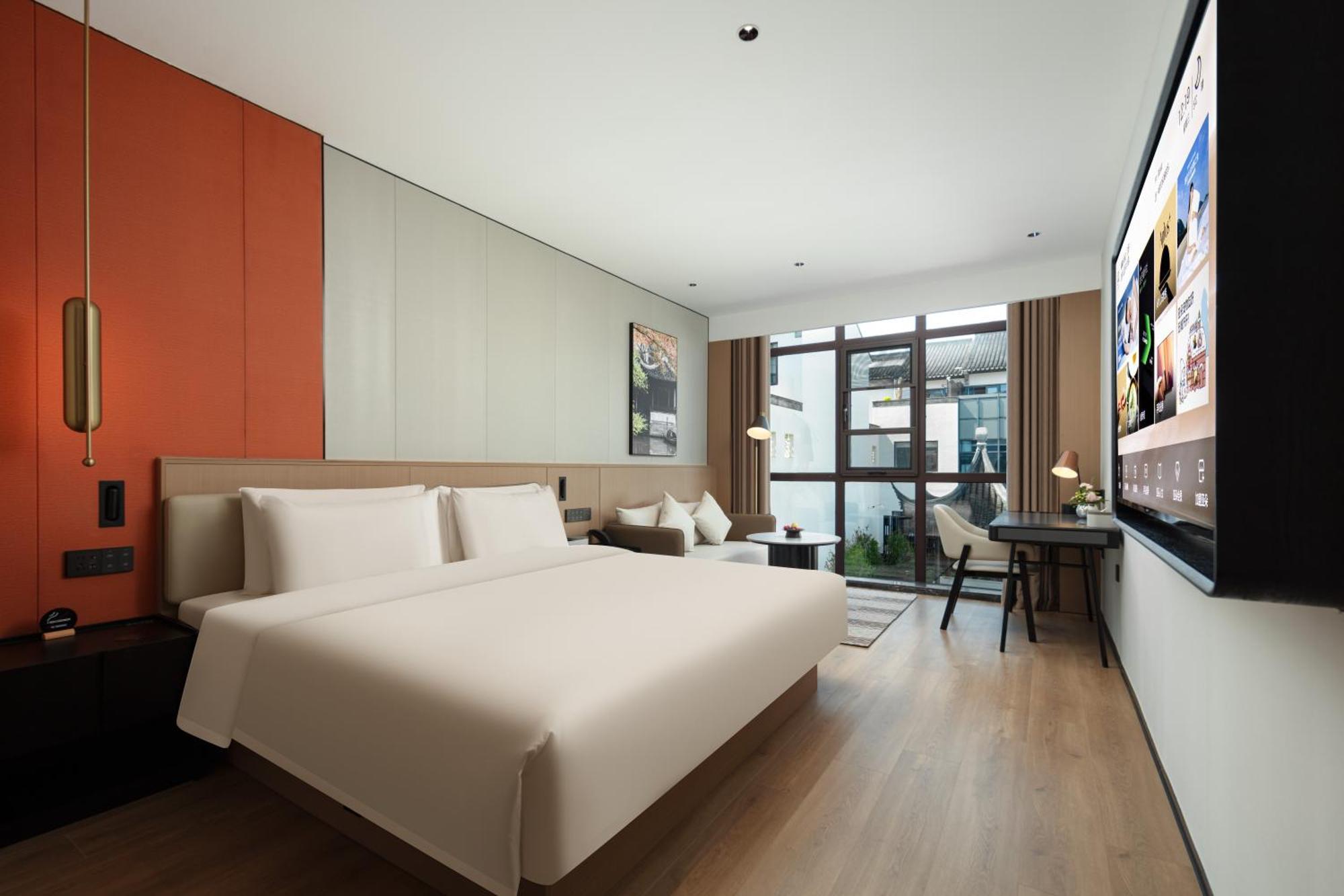 Atour Hotel Suzhou Beisi Pagoda Taohuawu Street Buitenkant foto